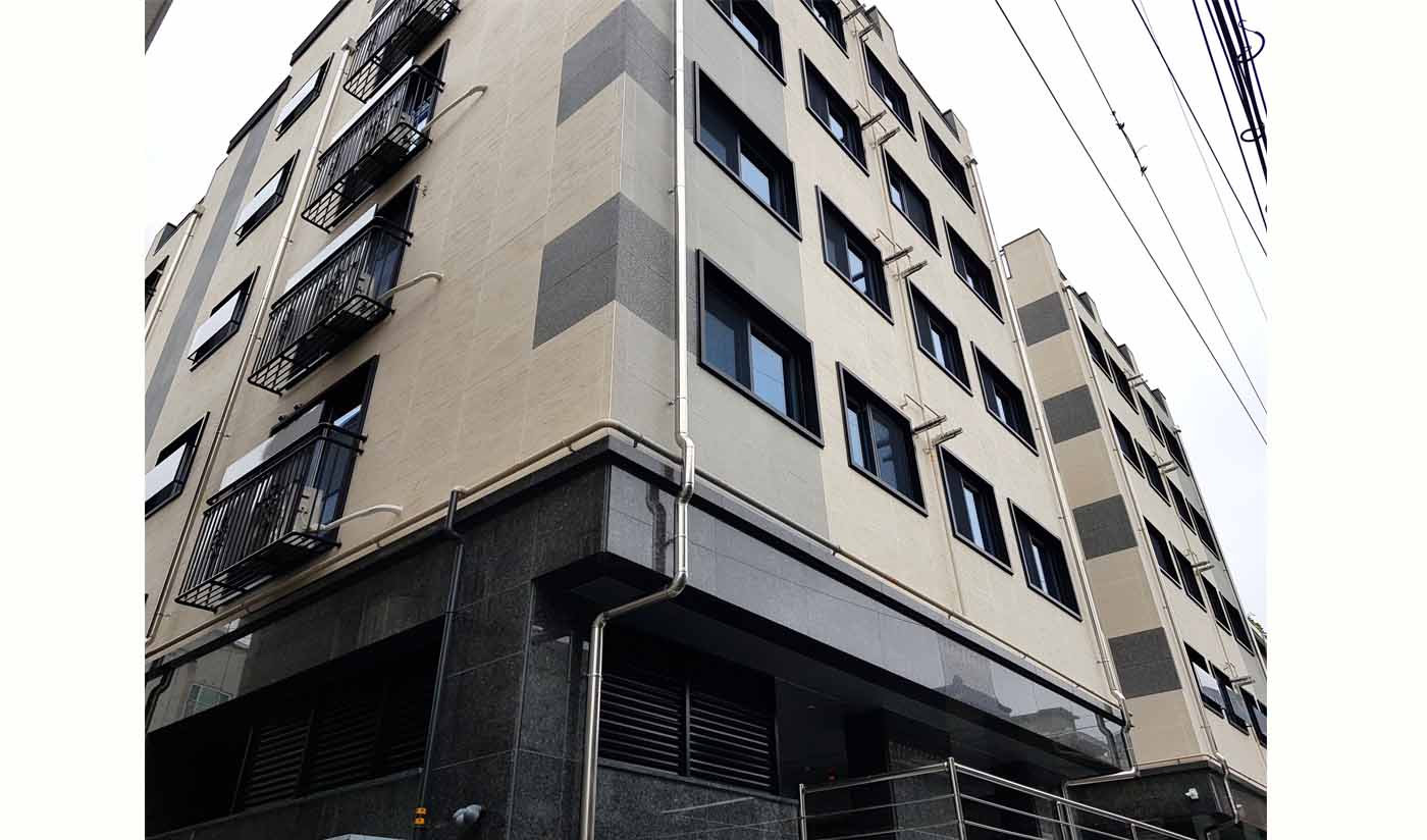 韓國首爾大興洞公寓改造（洞石、花崗巖）